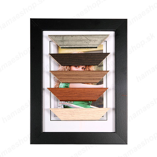 Drevený rámik JESOLO strieborný 21x29,7 cm