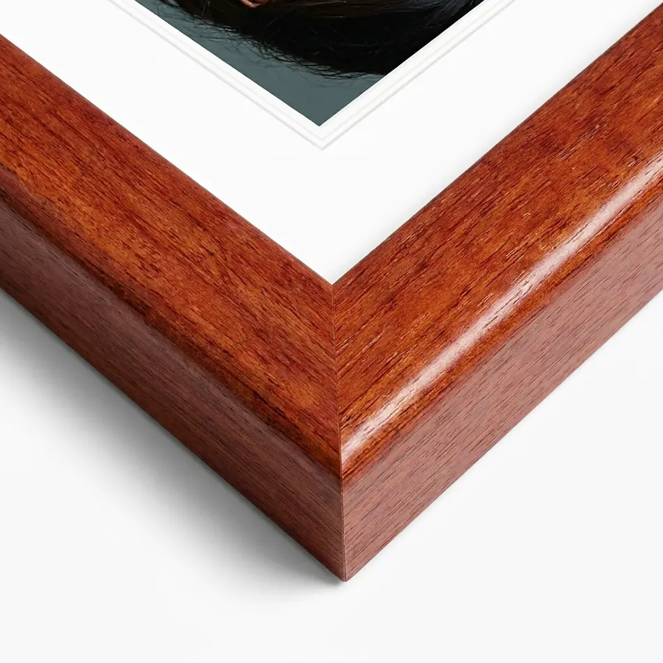 Rám na obraz drevený A3 29,7x42 cm NARA mahagón