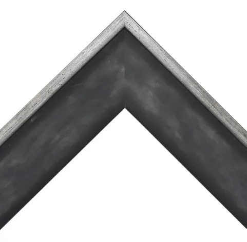 Rám na obraz drevený Como A3 29,7x42 cm - Antický antracit