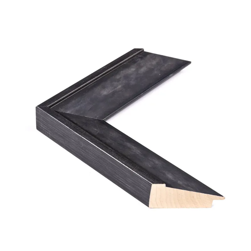 Rám na obraz drevený Como A3 29,7x42 cm - Antický antracit