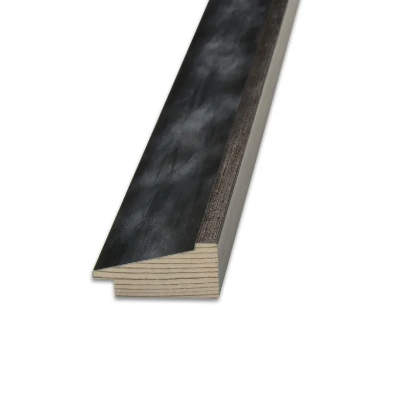 Rám na obraz drevený Como A3 29,7x42 cm - Antický antracit
