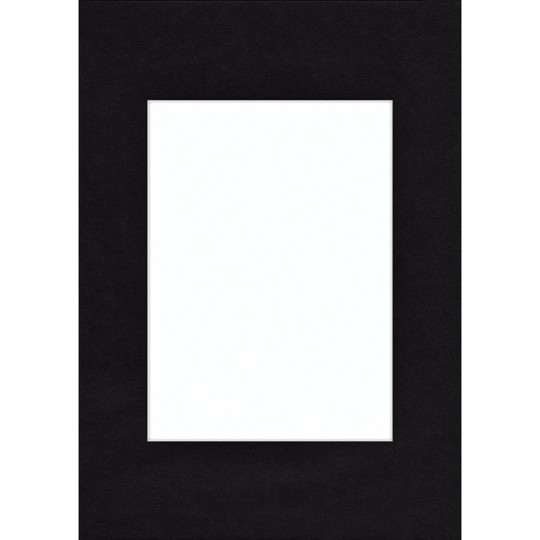 Pasparta 40x50 cm čierna