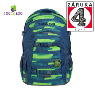 Školský ruksak Coocazoo JOKER Lime Stripe