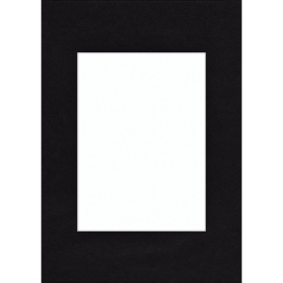 Pasparta 50x60 cm čierna